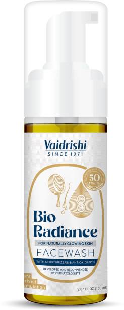 VAIDRISHI Bio Radiance Facewash For Naturally Glowing Skin - 150 Ml Face Wash