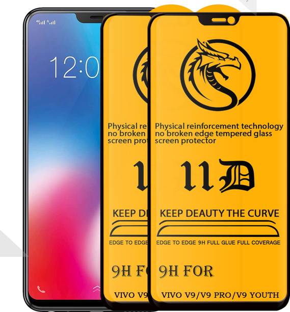 HQ Protection Edge To Edge Tempered Glass for Vivo V9