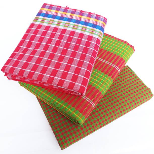 Bengal Enterprise Cotton 300 GSM Bath, Beach, Hair Gamcha