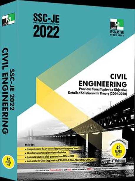 Ssc-Je 2022 Civil Engineering Previous Years Topic Wise Objective Detailed Solution With Theory(2004-2020)