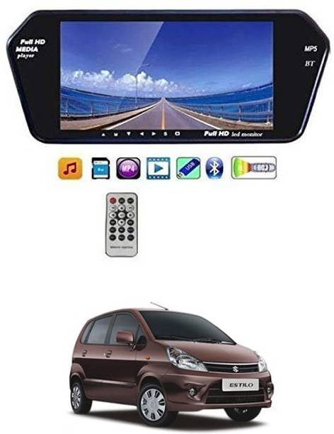 RKPSP 7 Inch 16:9 TFT LED Car Rearview Monitor Mirror with Touch Button For Zen Estilo Universal For All Models Car Stereo
