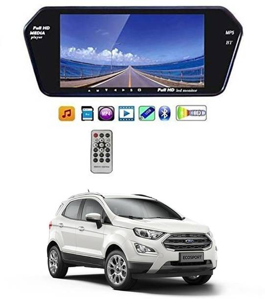 RKPSP 7 Inch 16:9 TFT LED Car Rearview Monitor Mirror with Touch Button For Eco Sport Universal For All Models Car Stereo