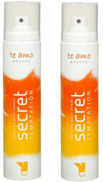 सीक्रेट टेम्पटेशन Te Amo Breeze Perfume Pack of 2  -  महिलाओं के लिए