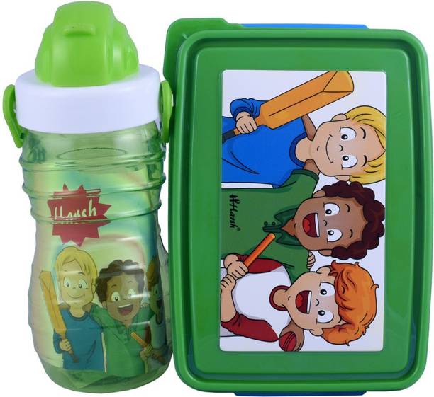 HARSH PET DERBY-553-BUBBLY -BATSMAN-GREEN 1 Containers Lunch Box
