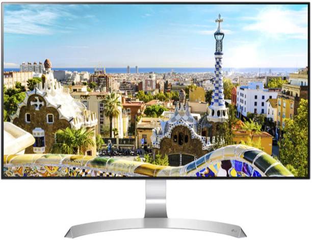LG 68.58 cm (27 inch) Full HD LED Backlit IPS Panel White Colour Monitor (27MP89HM)