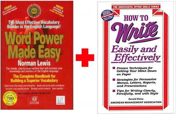 Word Power Made Easy + How To Write Easily And Effectively (Set Of 2 Books)