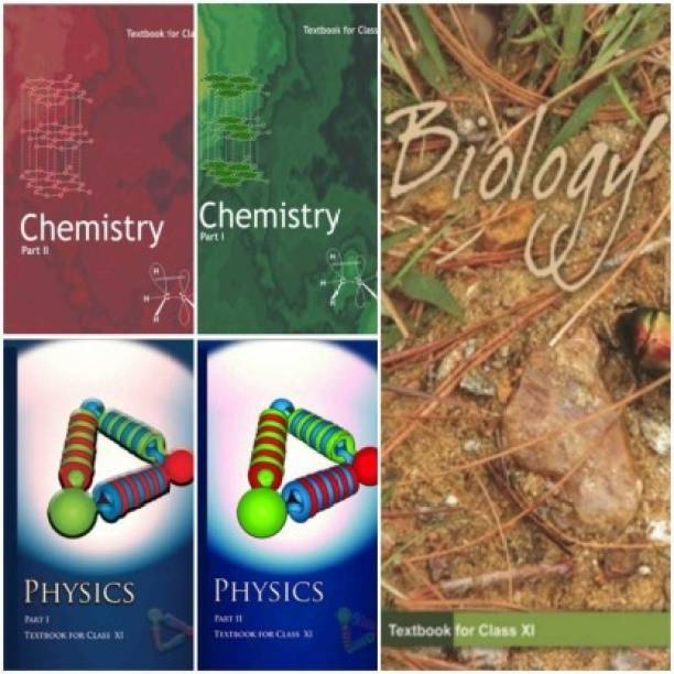 NCERT (PCB) NCERT 2023-2024. 4th Science Book Set ((PCB) NCERT 2023-2024.) 1.Physics Textbook Part1 And Part 2. Chemistry Textbook Part 1 And Part 2, Biology Textbook (HARDCOVER) NCERT (PCB) NCERT 2023-2024. 4th EDITION, 11th CLASS 5 COMBO BOOK (ENGLISH MEDIUM) (Paperback, NCERT (PCB) NCERT 2023-2024. 4th)