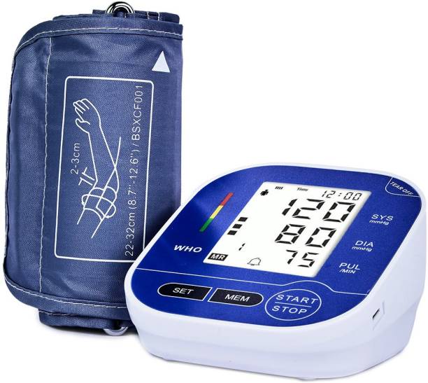 Pristyn care BP machine | BP Monitor | Blood Pressure Checking Machine | Fully Automatic Digital Blood Pressure Checking Machine | Blood Pressure Monitor - Automatic Upper Arm Machine & Accurate Adjustable Digital BP Cuff Kit - Largest Display BP Monitor Bp Monitor