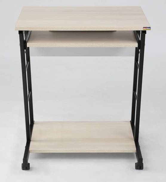 Woodware Computer Table With A Keyboard Tray Engineered Wood Computer Desk