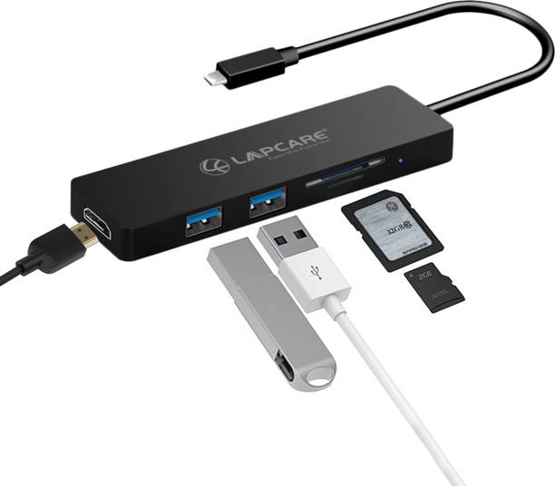 LAPCARE Lap-C 5 in 1 extended Travel Docking Station (2*USB / HDMI / Card Reader) Lap-C 5 in 1 extended Travel Docking Station (2*USB / HDMI / Card Reader) Docking Station