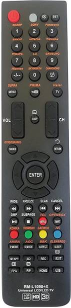 NIJ Compatible For RM-L1098+X Universal Televisions LED LCD Plasma Smart Remote Work Generic Remote Controller