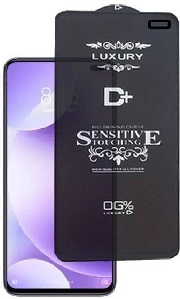Mersal Edge To Edge Tempered Glass for Poco X2, (Premium Luxury D+ Sensitive Touching Edge to Edge Tempered Glass With Camera Open Cut)