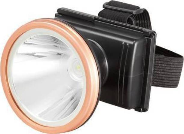HASRU HS 7236A (RECHARGEABLE LED HEAD LIGHT) Torch (Black : Rechargeable) 6 hrs Torch Emergency Light