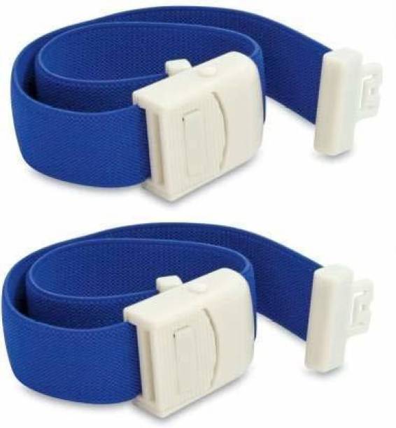 OTICA Tourniquet Band for Blood Collection with Plastic Buckle (Blue)- (Pack of 2) Fitness Band
