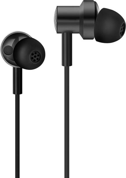 Mi Mi Dual Driver Dynamic Bass High Definition in-Ear Earphones with Mic Wired Headset