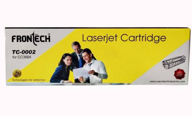 Frontech 88A / CC388A Toner for HP and Canon Printers Black Ink Cartridge