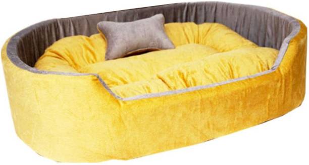 Little Smile luxurious Ultra Shoft Bed for Dog and Cat ,Reversible. XL Pet Bed