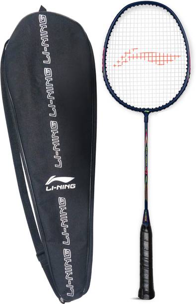 LI-NING Mega Power 8 Strung Badminton Racquet (Pack of: 1, 95 g) Blue Strung Badminton Racquet