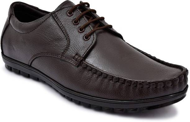 Genuine Leather Lace Up For Men