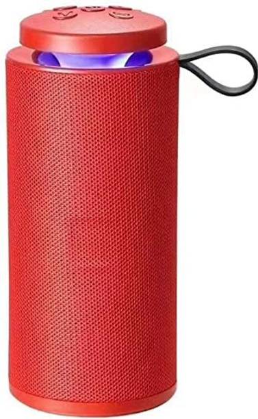 IMMUTABLE 6GT-112_002H Bluetooth Speaker Portable Outdoor Rechargeable Wireless Speakers Soundbar Subwoofer Loudspeaker (RED) 10 W Bluetooth Speaker
