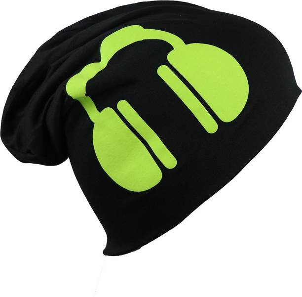 iSweven Printed, Solid Beanie Cap