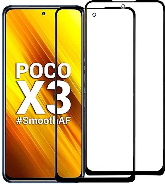 dIZOM Edge To Edge Tempered Glass for Poco X3