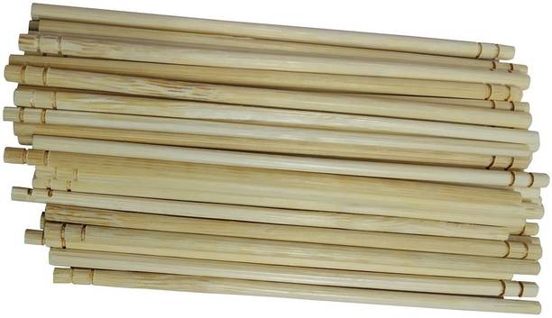 Adhvik Wooden Disposable Hot & Cold Beverage Straw Stirrer Sticks-(6"inch) Drink,cocktail,coffee/tea Stirrer Wooden 15 cm Stirrer