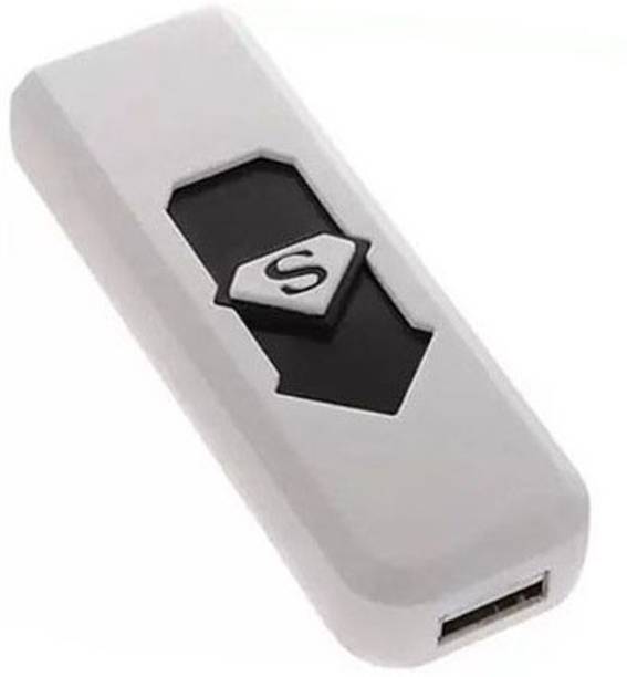 NVIRAV High Quality Portable Electronic No Gas USB Rechargeable Lighter Flameless Cigar Cigarette Silent Windproof Gadget Cigarette Lighter