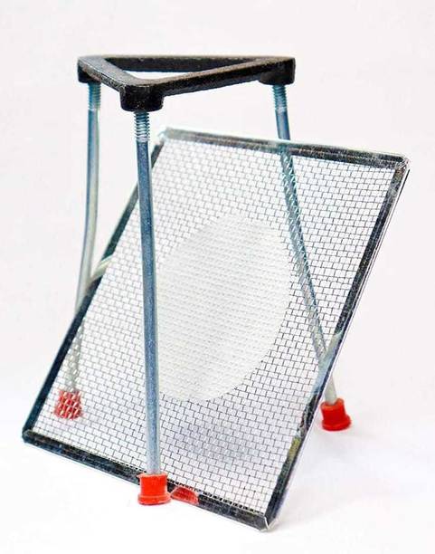 VITSZEE Good Quality Tripod Iron Stand bunsen burner support stand with wire gauge | Chemistry - Biology Laboratory | Laboratory instruments equipment | Tripod lab Stand | Laboratory Tripod Stand