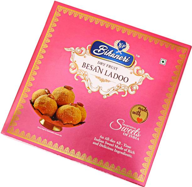 yfp bikaneri DRY FRUIT BESAN LADOO Box