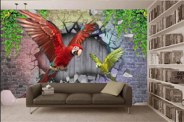 AY FASHION Animals Multicolor Wallpaper