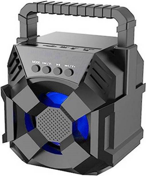ENMORA 641_RT- PRO-7 YD-PRO-WRT-013D Sound| Splashproof| Water Resistant| Wireless Led Light |Deep Baas Stereo subwoofer Sound System | Mini Home Theatre|DJ Light Carry Handle Speaker| FM Radio | Long Hour Battery Life 24 W Bluetooth PA Speaker