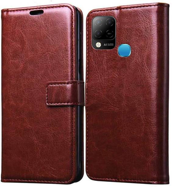 Flocculent Wallet Case Cover for Infinix Hot 10S