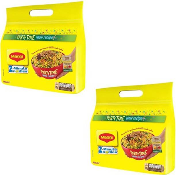 Maggi 2-Minute Instant Noodles - Masala, 1120g Instant Noodles Vegetarian (560G*2) Instant Noodles Vegetarian
