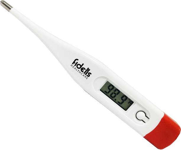 Fidelis Healthcare Digital Thermometer, One Touch Operation, Fever Temperature for Kids and Adult | 1 Year Warranty Baby Thermometer