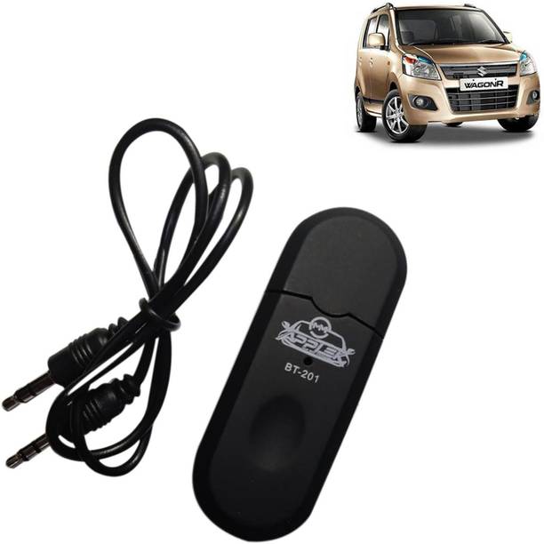 aksmit v4.0 Car Bluetooth Device with 3.5mm Connector, Transmitter, Adapter Dongle, Audio Receiver