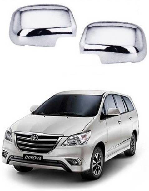 Auto Smart Look ASL1057	Car Side Mirror Chrome Cover for Toyota innova (2015 - 2016) Silver Plated Car Mirror Cover