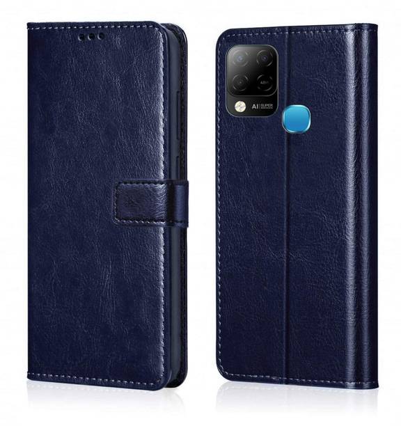 Flocculent Flip Cover for Infinix Hot 10S