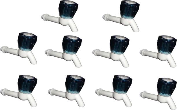 Arix Pvc Black Crystal long body bib cock pack of 10 Bib Tap Faucet