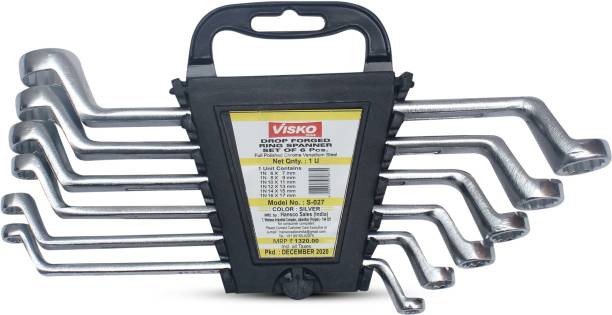 VISKO S027 Ring spanner Double Sided Box End Wrench Set