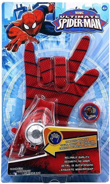 StarsOne Spiderman Gloves with Disc Launcher web shoote...