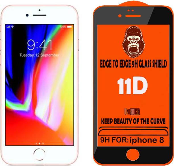 Digilett Tempered Glass Guard for APPLE iPhone 8