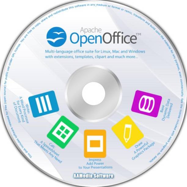 best deal Open Office 2021 - Latest Version for PC & Mac on CD Spreadsheet, Presentation