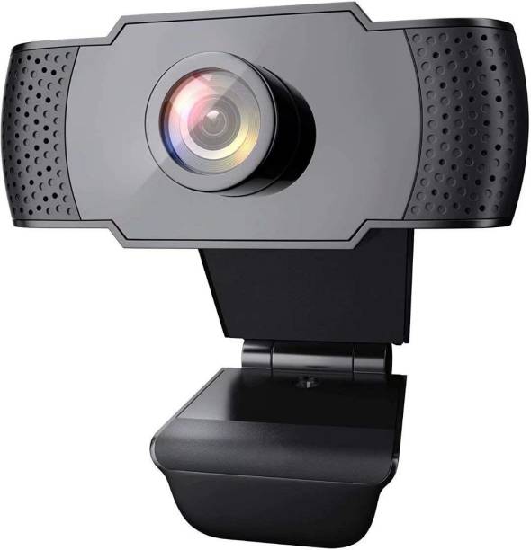 Wansview 1080P HD USB Webcam with Dual Microphone & Auto Light Correction  Webcam
