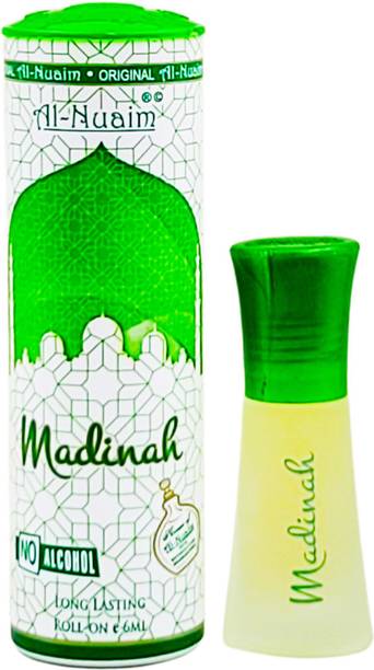 Al-Nuaim Exclusive Series Madina Alcohol Free Attar Roll On - 6ml Floral Attar