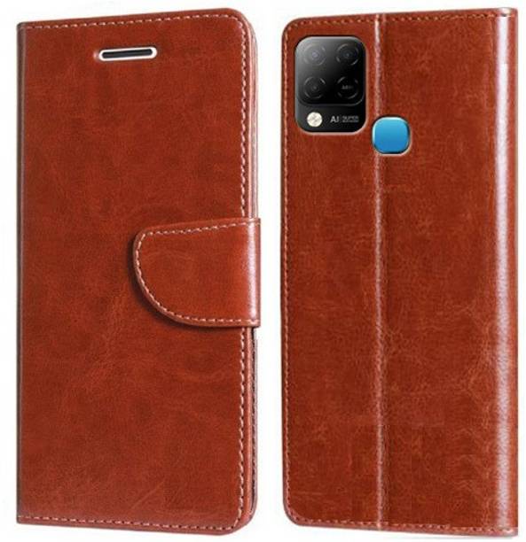 Nuvak Flip Cover for Infinix Hot 10S