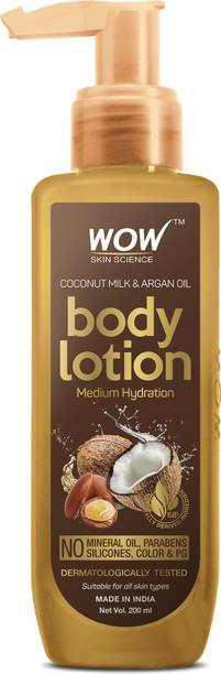 WOW SKIN SCIENCE Coconut Milk and Argan Oil Body Lotion