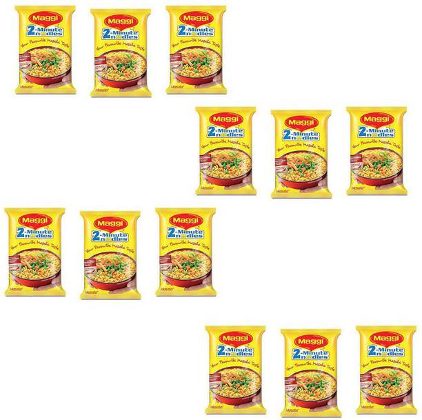 Maggi Masala Instant Noodles Vegetarian 840 Grams (70 g12) Instant Noodles Vegetarian