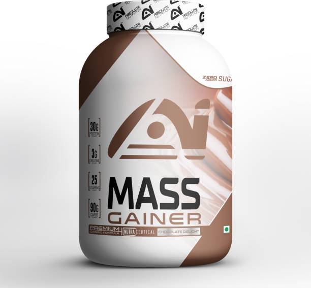 ABSOLUTE NUTRITION Mass_Gainer_Chocolate_1 kg Weight Gainers/Mass Gainers