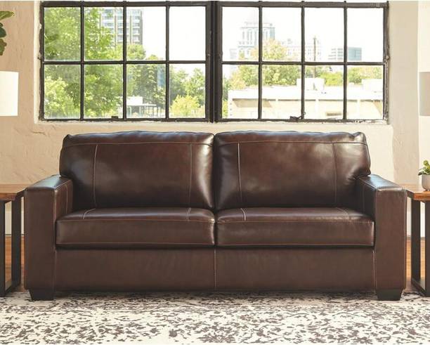 Leather Sofas At Amazing S On Flipkart Leather Sofas, 3 Seater Brown Leather Sofa